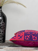 Artisanal  Applique Cushion Cover