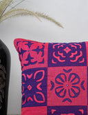Artisanal  Applique Cushion Cover
