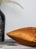 Artisans’ Crafted Gaji Silk Cushion Cover