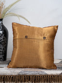 Rabari Hand-Embroidered Floral Cushion Cover