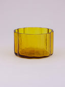 Amber Glass Bowl | Handcrafted Decorative Bowl from Pumpkin Collection