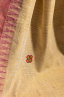 Craftroots Handcrafted Cotton Aari Work Tassel Dupatta | Traditional 2.5 Meter Dupatta for Women