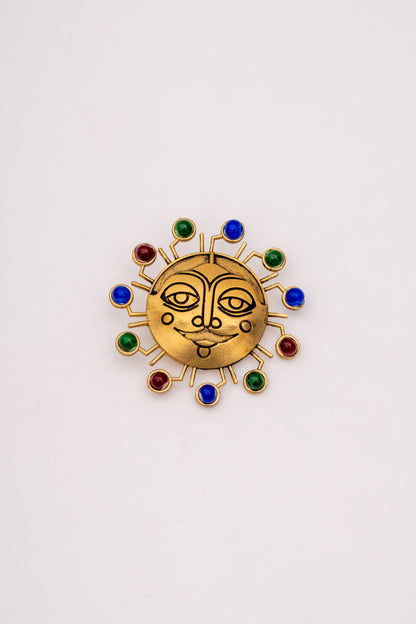 Sooraj Brooch Pin