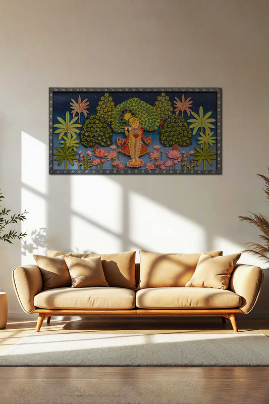 Vanvihar Bal Shrinath Ji Wall Frame