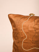 Waves Cushion Cover With HandWork