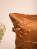 Horizontal Waves Cushion Cover With HandWork