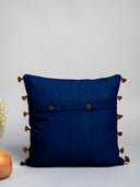 Woven Blue Cushion Cover