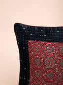 Red Cushion Cover Wtih Running Stich