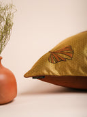 Circular Leaf Cushion Cover