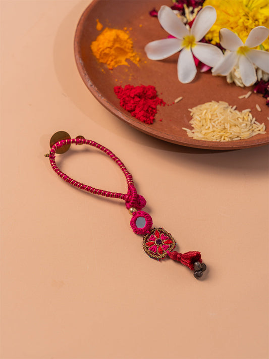 Zardosi Pink Bracelet Lumba