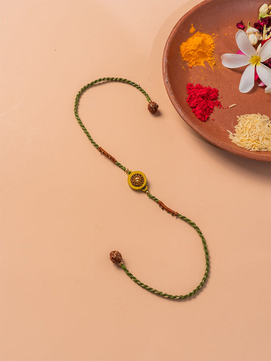 Mdf Zardosi Work Rakhi