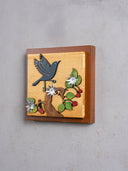 Raven With Cherries Wall Frame