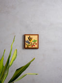 Bird With Cherries Wall Frame
