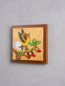Bird With Cherries Wall Frame