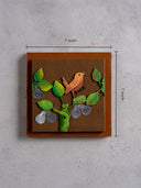 Bird With Pears Wall Frame