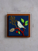 Handpainted Bird Wall Frame