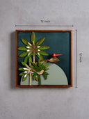 Wooden Bird Wall Frame