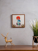 Crown Crane Bird Wall Frame