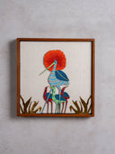 Crown Crane Bird Wall Frame