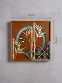 Bamboo Leaf Wall Frame