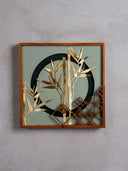 Bamboo Leaf Wall Frame