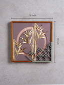 Bamboo Leaf Wall Frame