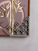 Bamboo Leaf Wall Frame