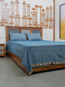 Handwoven Herringbone Bedsheet Set