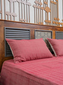 Handwoven Herringbone Bedsheet Set
