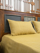 Handwoven Herringbone Bedsheet Set