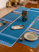 Traditional Sadu-bharat Hand Embroidered Runner Set