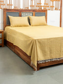 Handwoven Herringbone Bedsheet Set
